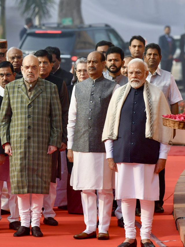 pm  others pay tribute to fallen jawans on parliament attack anniversary