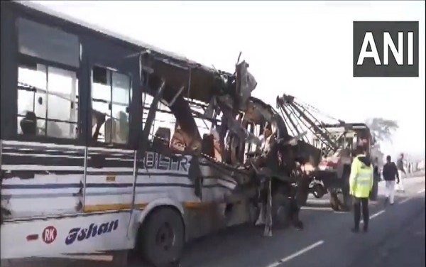 Assam 12 Killed 25 Injured After Truck Bus Collision In Golaghat