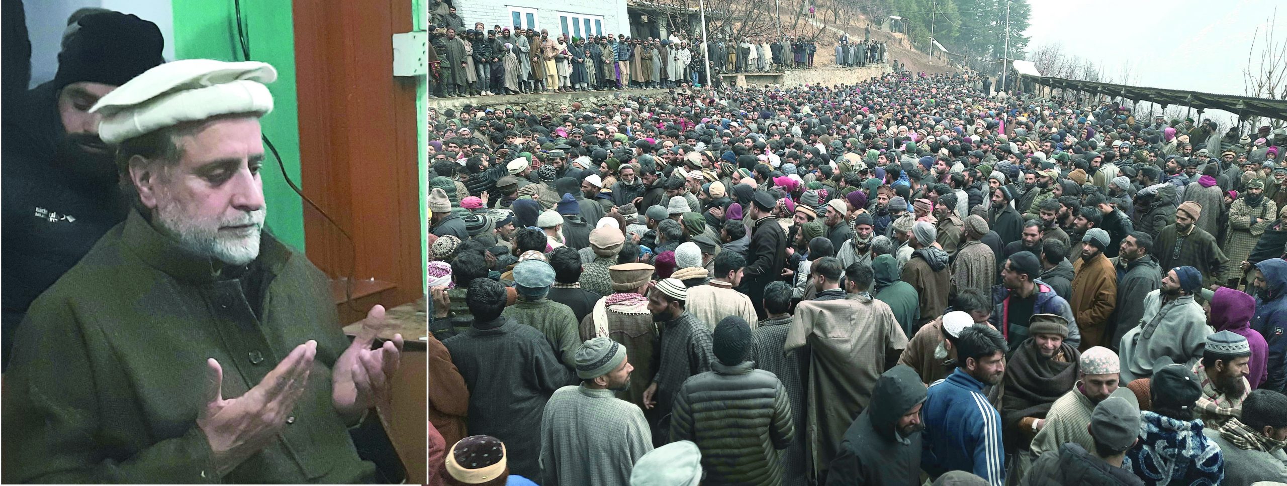 98th Urs of Mian Abdullah Larvi concludes in Kangan | Amid inclement weather, thousands participate in 2-day Urs