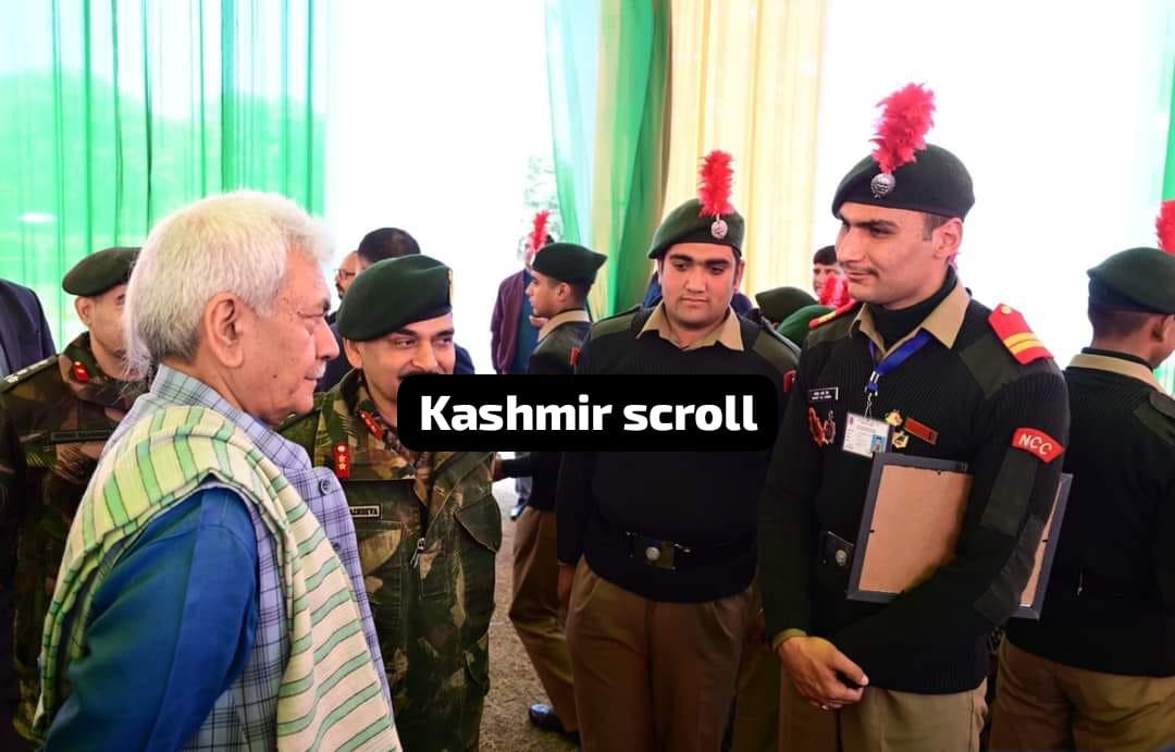 NCC Cadets from J&K share their Republic Day Parade experiences with LG Manoj Sinha