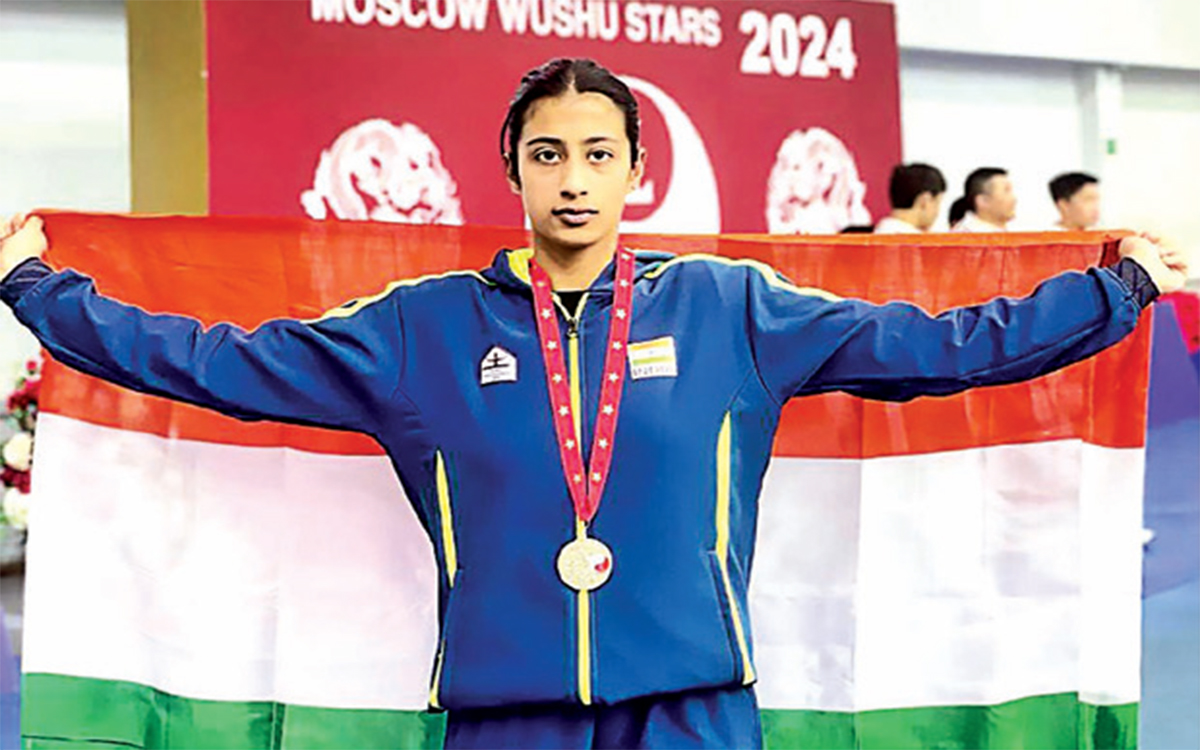 Kaifa Shah shines at Moscow Wushu Stars 2024 - greaterkashmir
