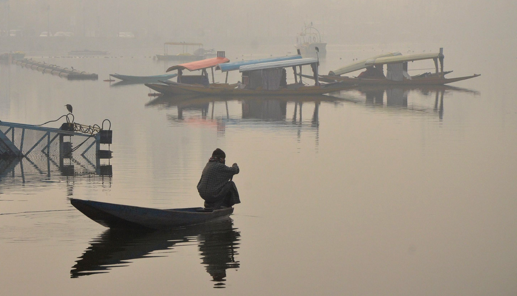 This year, Kashmir recorded the coldest November month in past 18 years. Photo: Mubashir Khan for Greater Kashmir